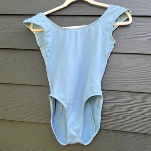 Baby Blue Vintage Leotard